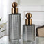 Uttermost Accessories Renato Bottles, S/2 House of Isabella UK