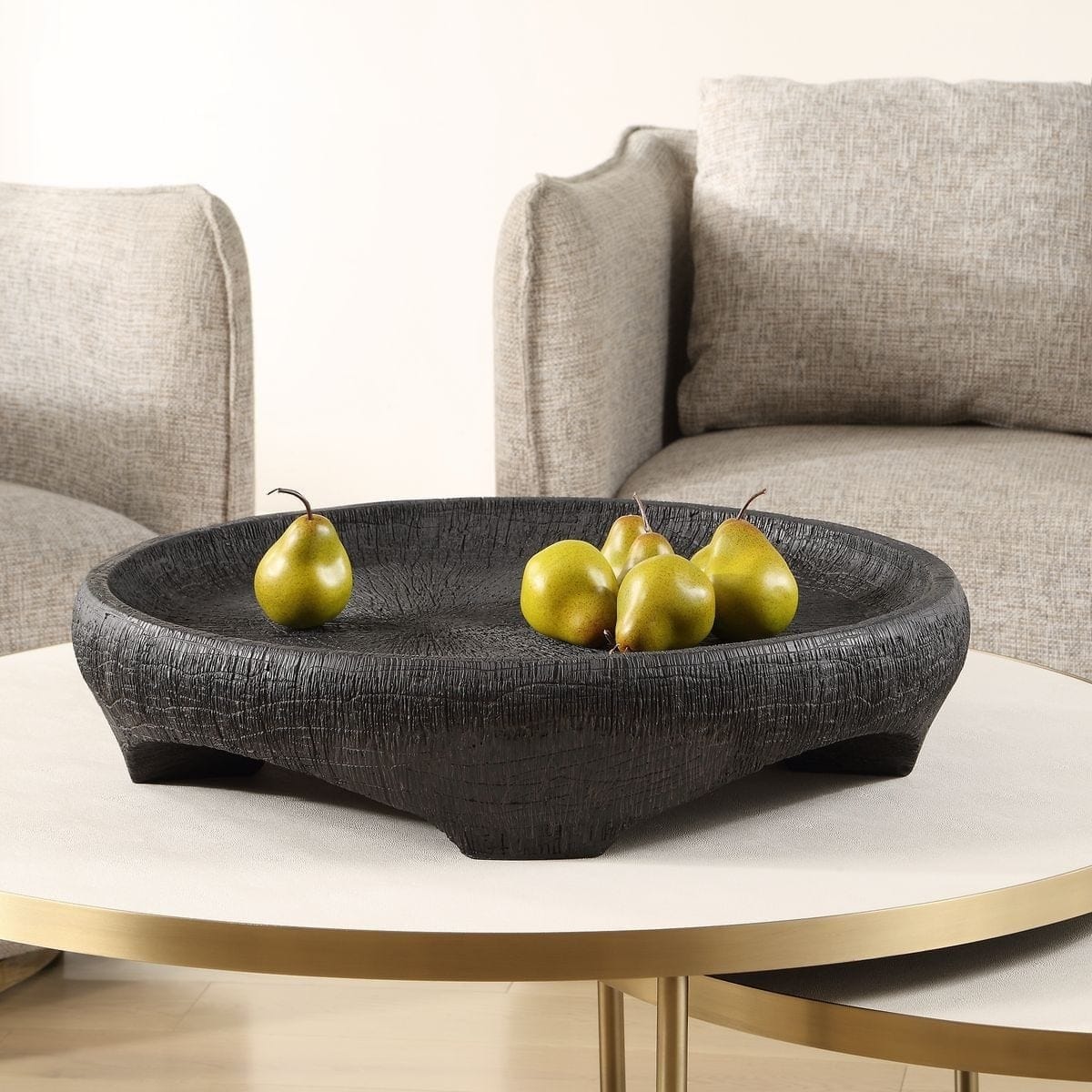 Uttermost Accessories Resonance Indoor-Outdoor Resin Bowl House of Isabella UK