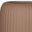 Uttermost Accessories Ridge Indoor-Outdoor Light Brown Vases, Set of 2 House of Isabella UK
