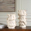 Uttermost Accessories Ripple Crest White Vases Set of 2 House of Isabella UK