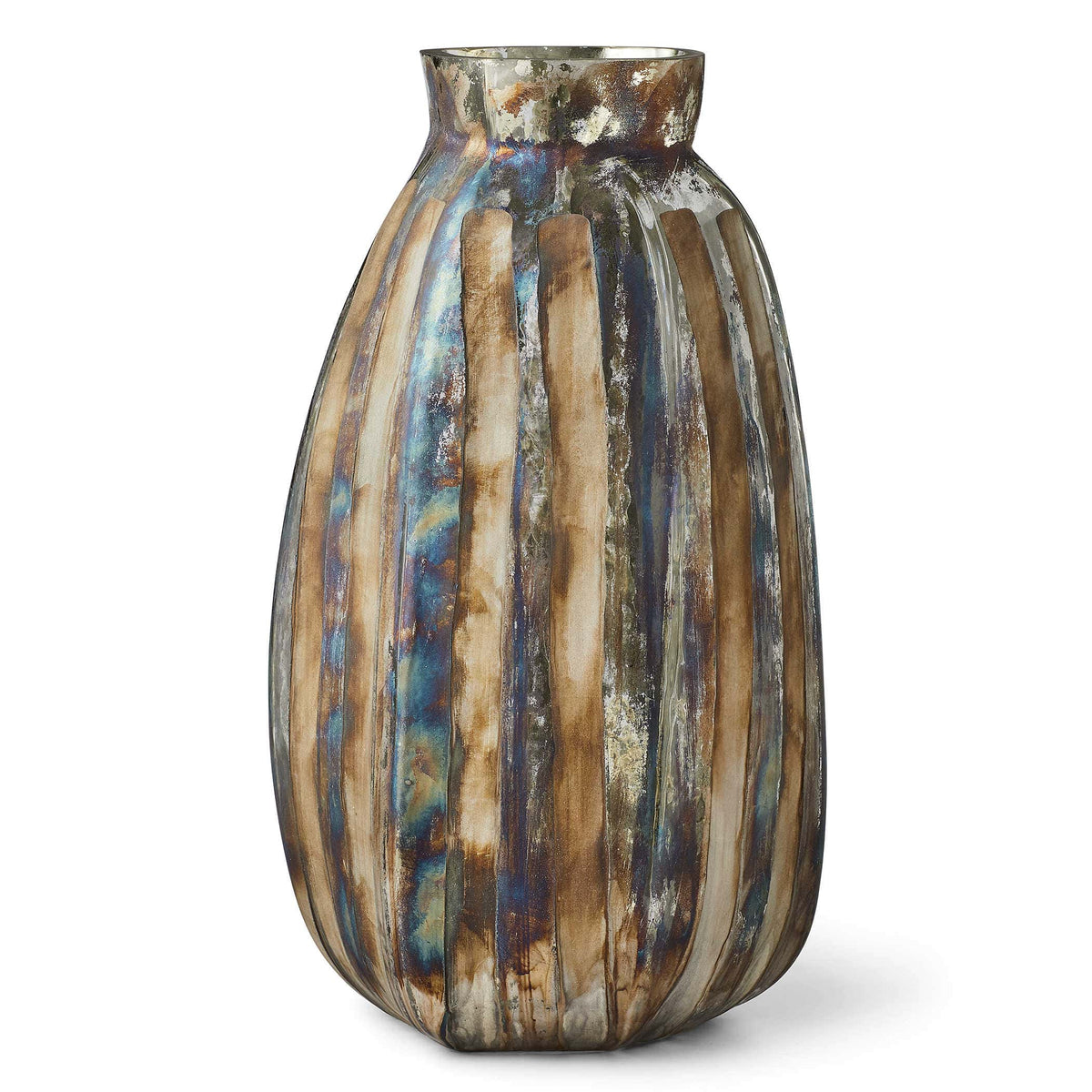 Uttermost Accessories Ripple Vase - Bronze Tall House of Isabella UK