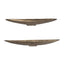 Uttermost Accessories River Run Indoor-Outdoor Antique Brass Bowls, Set of 2 House of Isabella UK