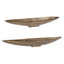 Uttermost Accessories River Run Indoor-Outdoor Antique Brass Bowls, Set of 2 House of Isabella UK