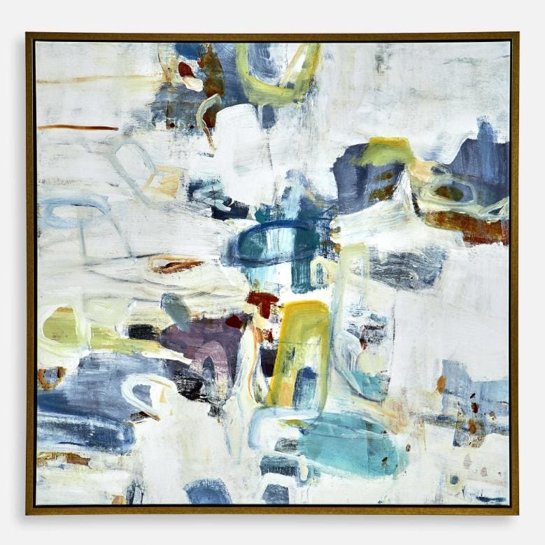 Uttermost Accessories Rolling Onward Framed Abstract Art House of Isabella UK
