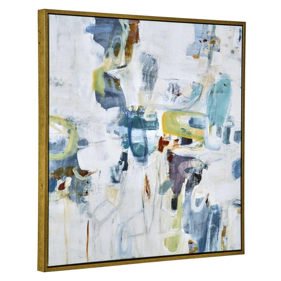 Uttermost Accessories Rolling Onward Framed Abstract Art House of Isabella UK