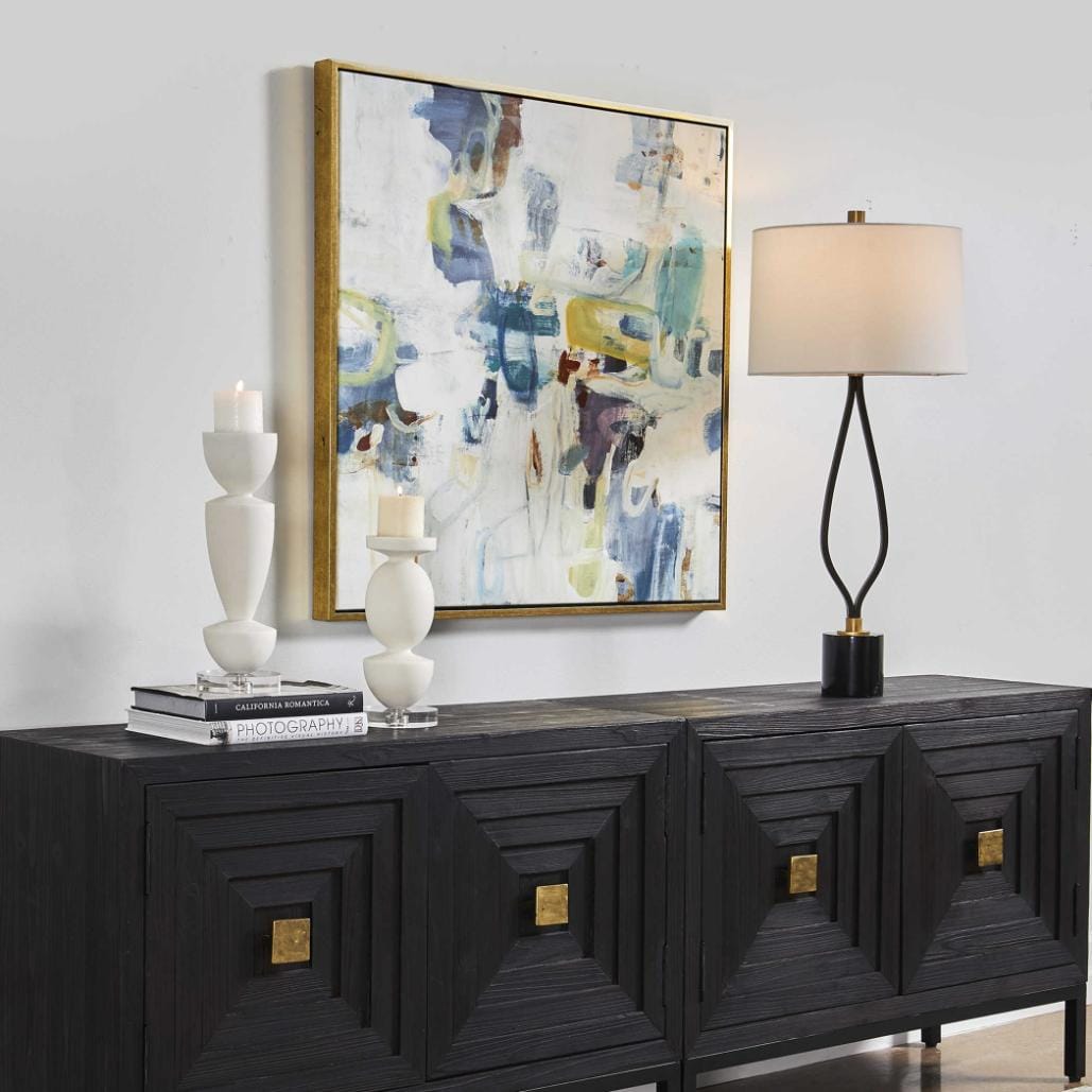 Uttermost Accessories Rolling Onward Framed Abstract Art House of Isabella UK