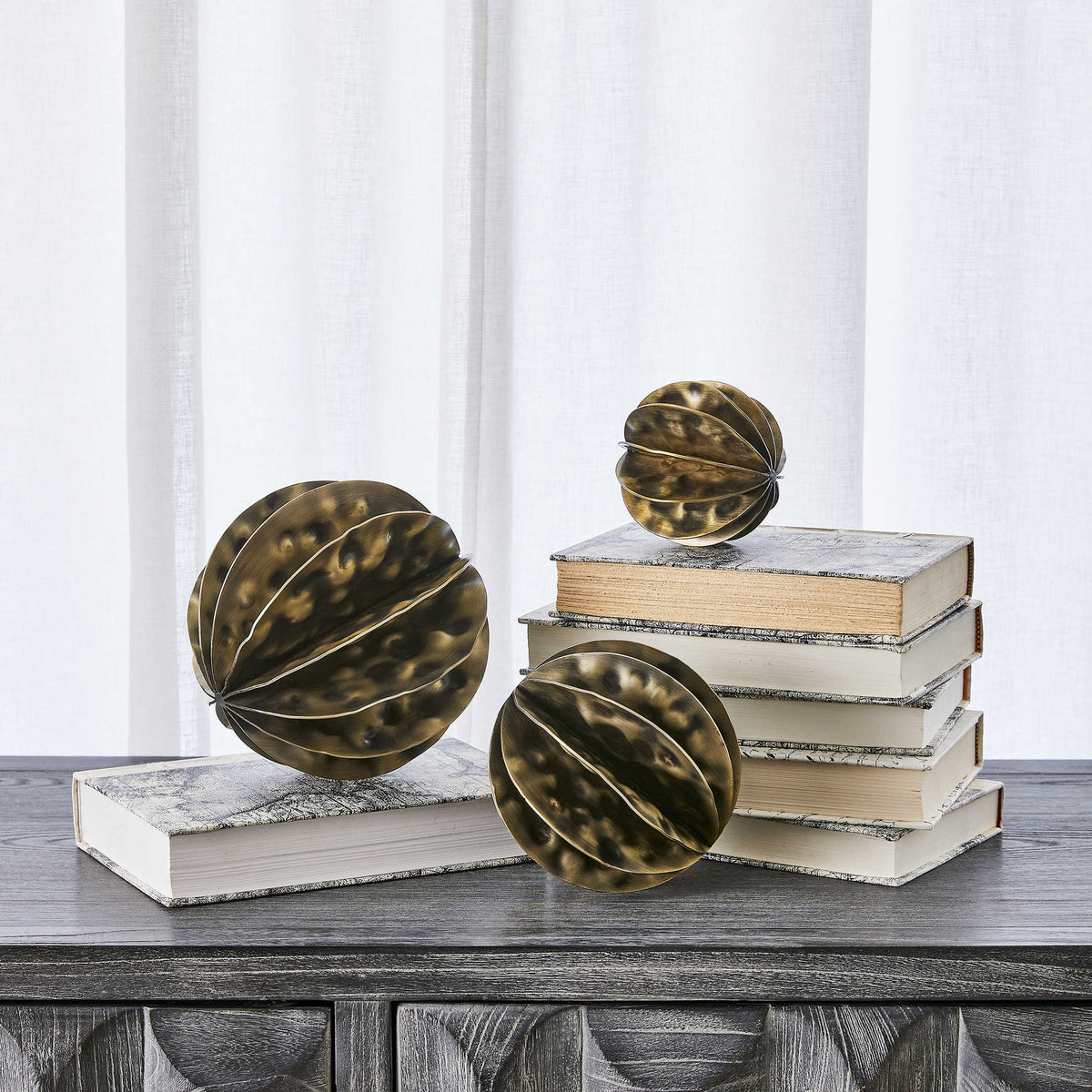Uttermost Accessories Roundelay Sculptures, S/3 House of Isabella UK