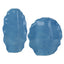 Uttermost Accessories Ruffled Feathers Blue Vases, S/2 House of Isabella UK