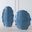 Uttermost Accessories Ruffled Feathers Blue Vases, S/2 House of Isabella UK
