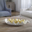 Uttermost Accessories Ruffled Feathers Modern Indoor-Outdoor White Bowl House of Isabella UK