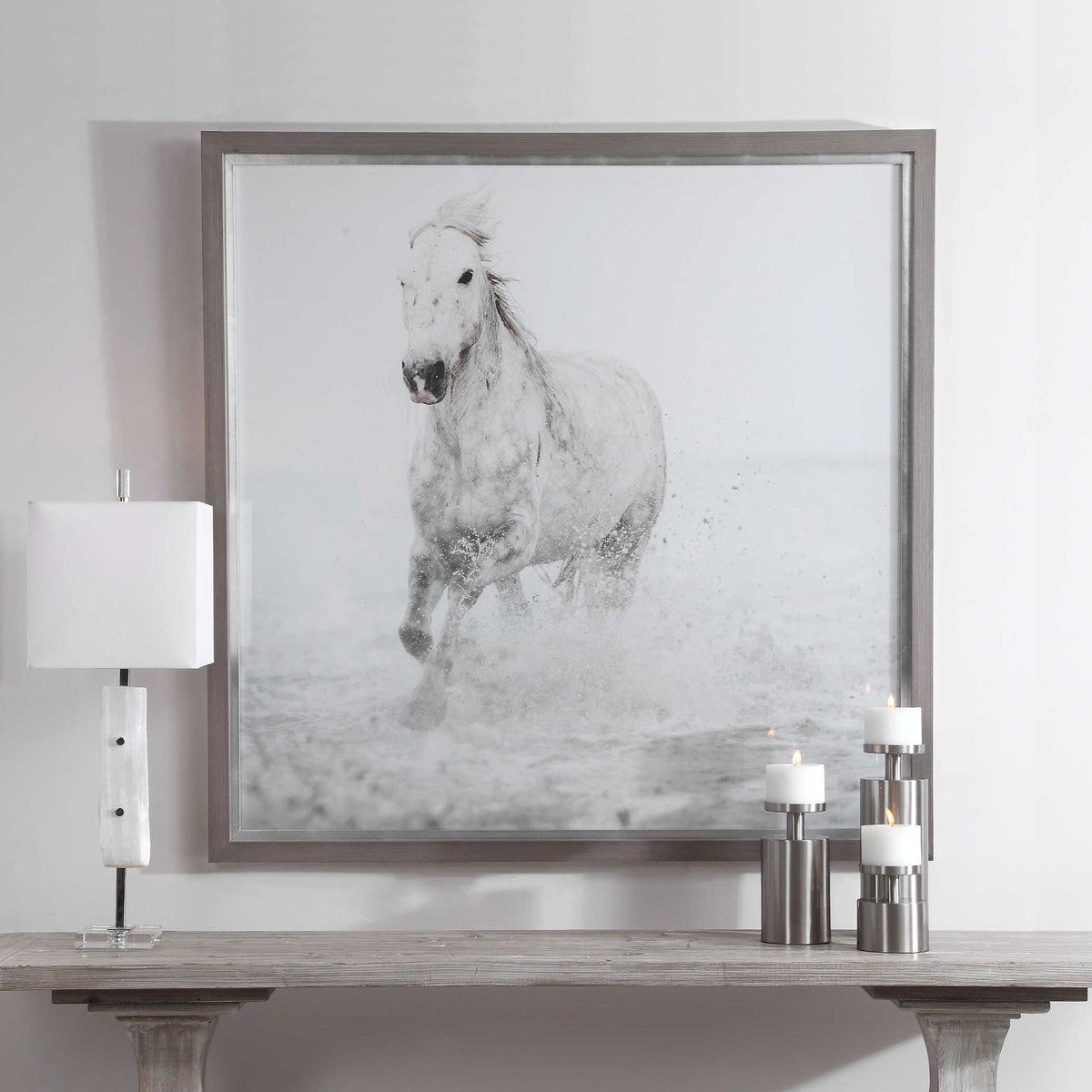 Uttermost Accessories Running Free Framed Print House of Isabella UK