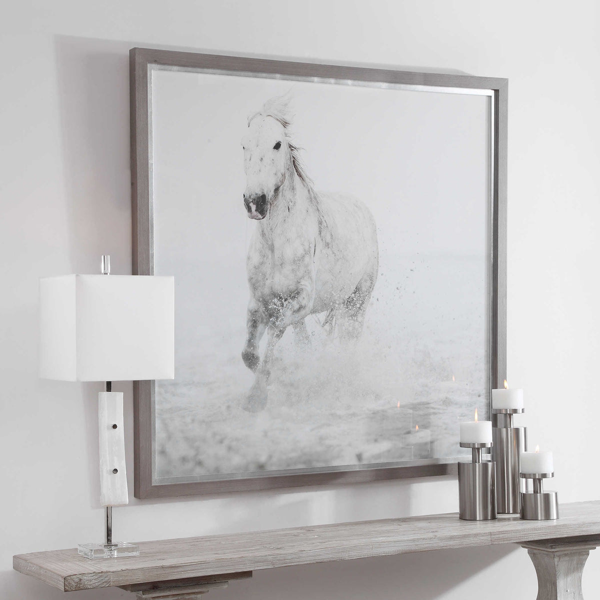 Uttermost Accessories Running Free Framed Print House of Isabella UK