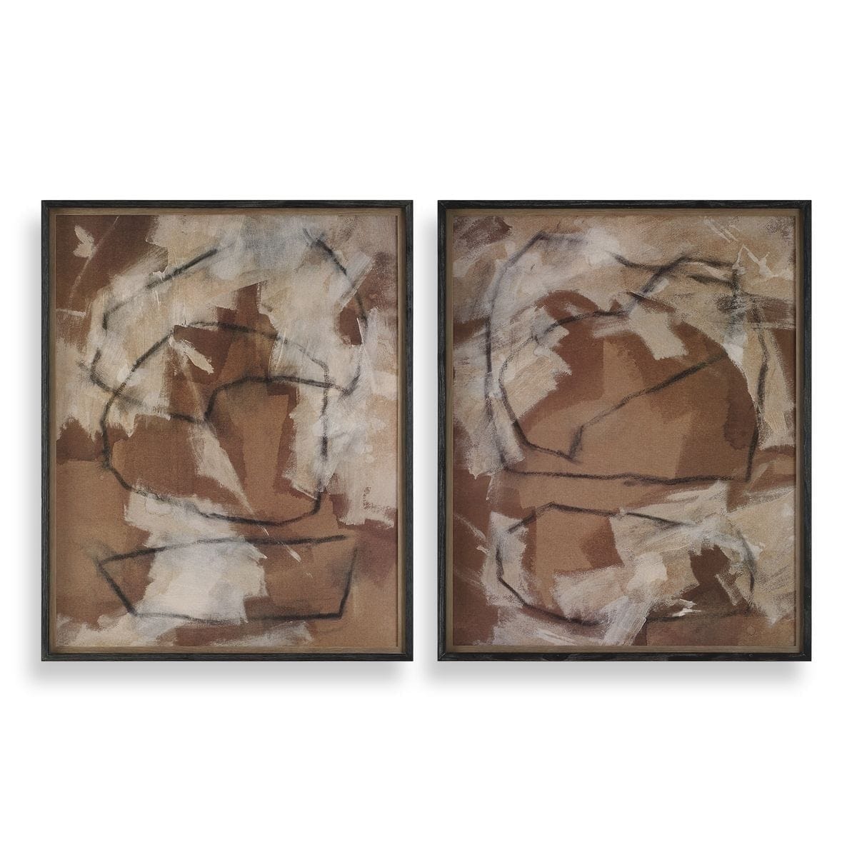Uttermost Accessories Rush & Dash Framed Prints, Set of 2 House of Isabella UK