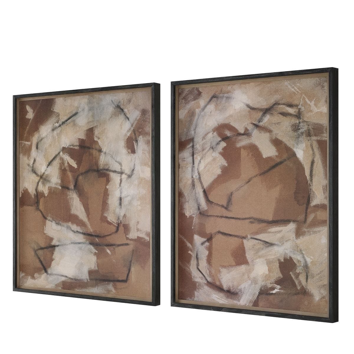 Uttermost Accessories Rush & Dash Framed Prints, Set of 2 House of Isabella UK