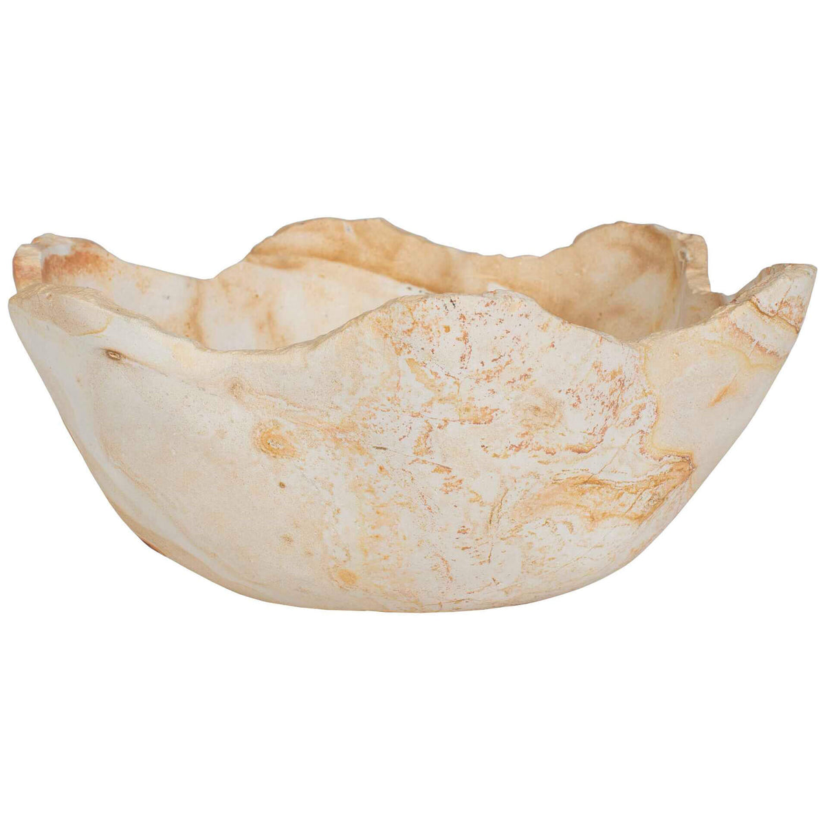 Uttermost Accessories Sahara Bloom Indoor-Outdoor Stone Bowl House of Isabella UK
