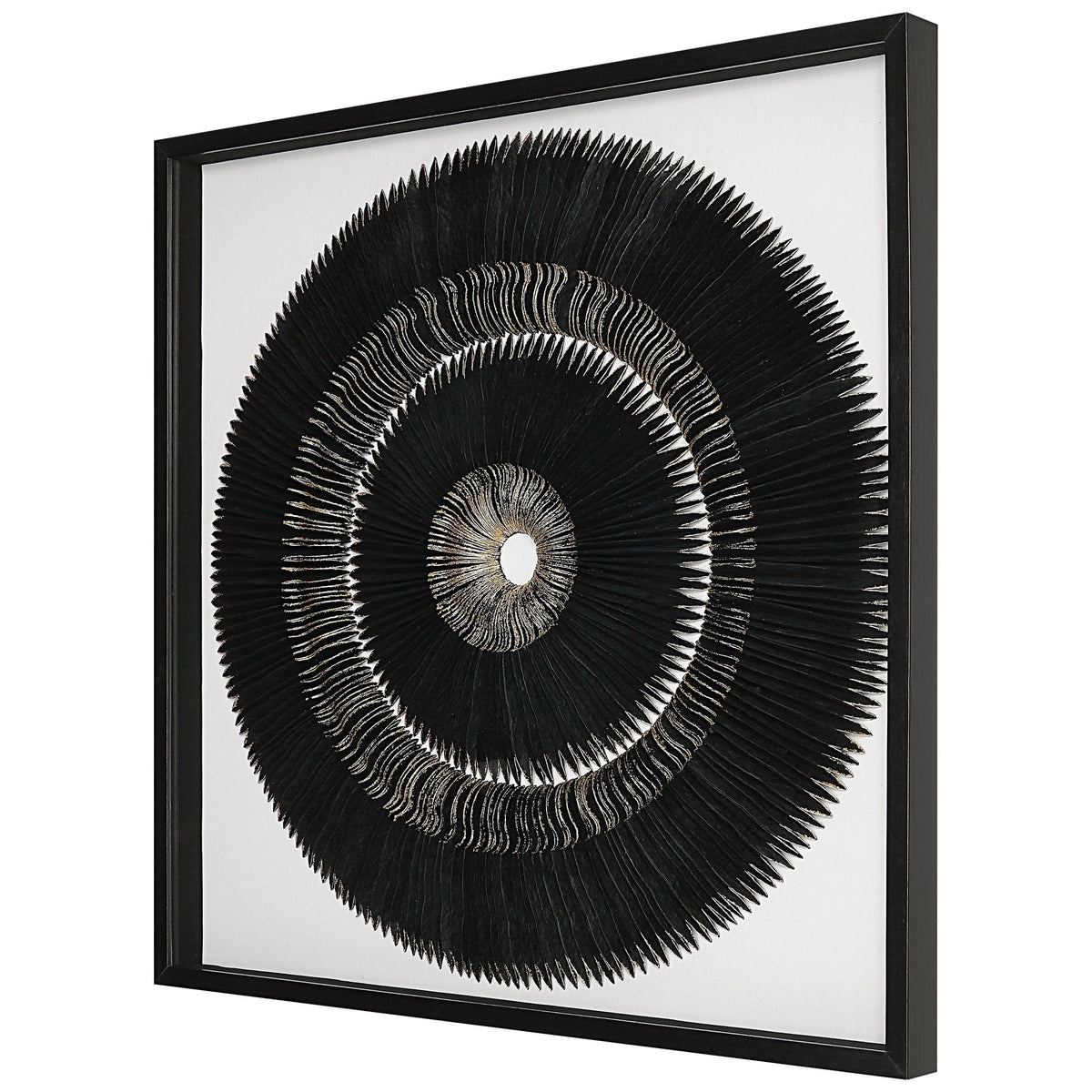 Uttermost Accessories Sandara Black And Gold Shadow Box House of Isabella UK