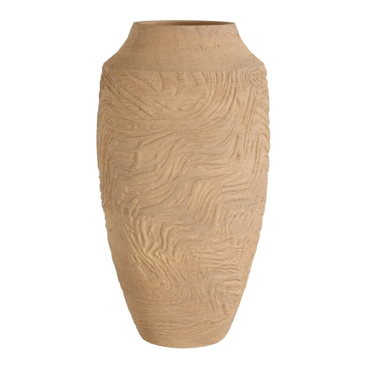 Uttermost Accessories Sandstone Flow Large Terracotta Vase House of Isabella UK