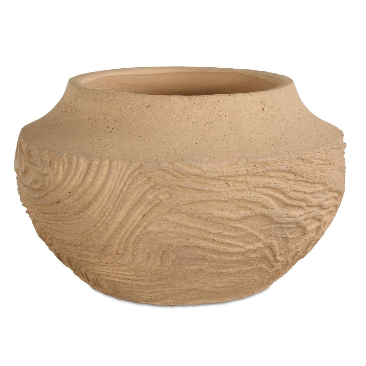 Uttermost Accessories Sandstone Flow Small Terracotta Vase House of Isabella UK