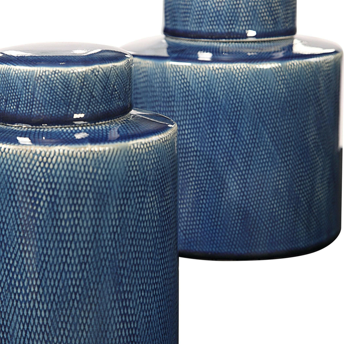 Saniya Blue Containers, S/2.
