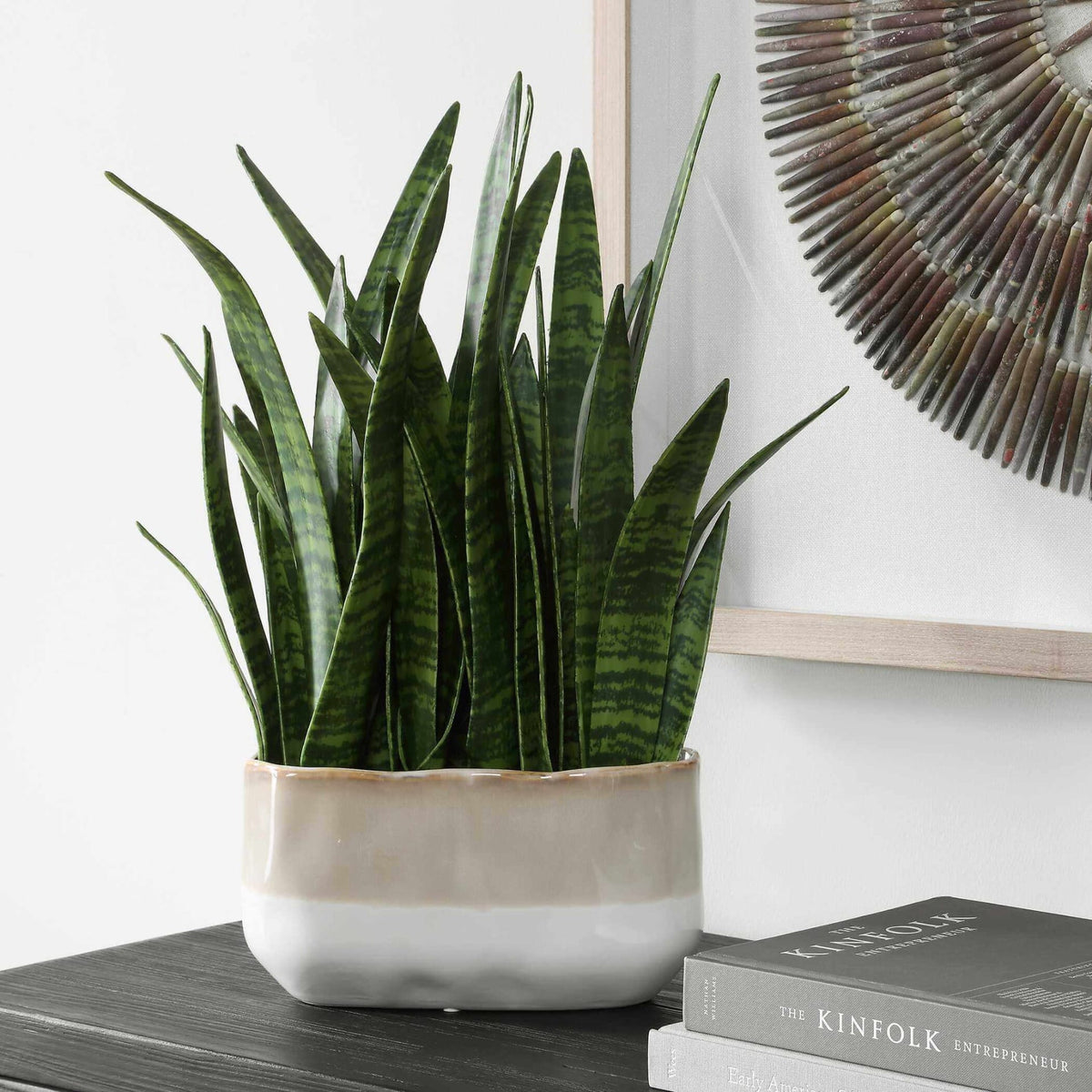 Uttermost Accessories Sansera Snake Accent Plant House of Isabella UK