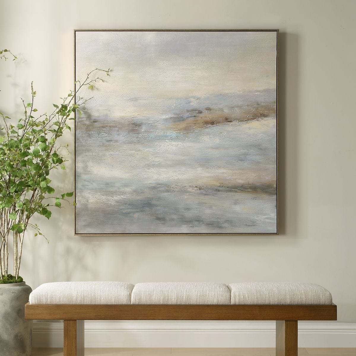 Uttermost Accessories Say When Hand Painted Canvas House of Isabella UK