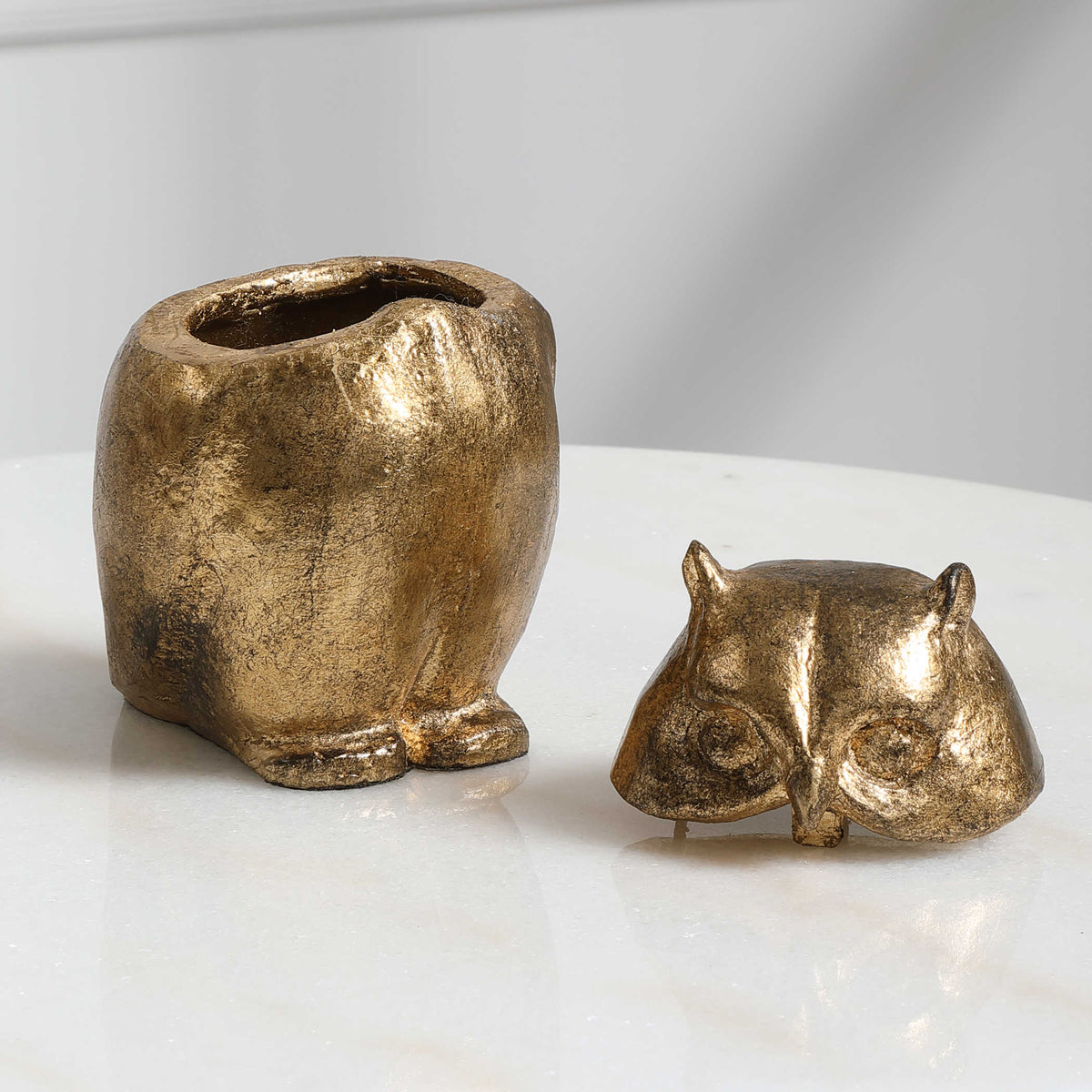 Uttermost Accessories Screech Owl Decorative Storage Box House of Isabella UK