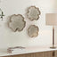 Uttermost Accessories Selene Grey Wall Decor, Set of 3 House of Isabella UK