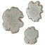 Uttermost Accessories Selene Grey Wall Decor, Set of 3 House of Isabella UK