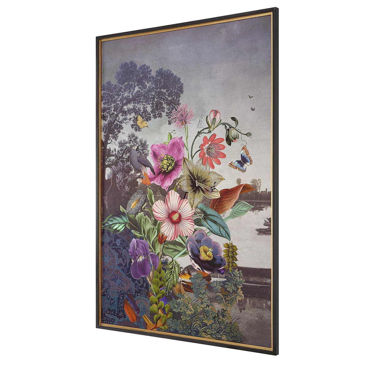Uttermost Accessories Serene Garden Fantasy Framed Print House of Isabella UK