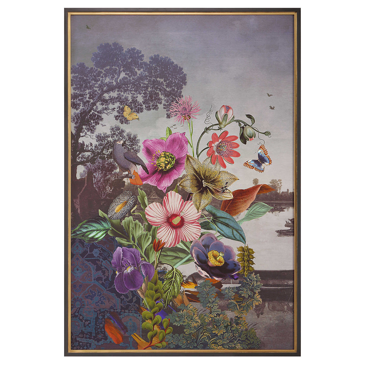 Uttermost Accessories Serene Garden Fantasy Framed Print House of Isabella UK
