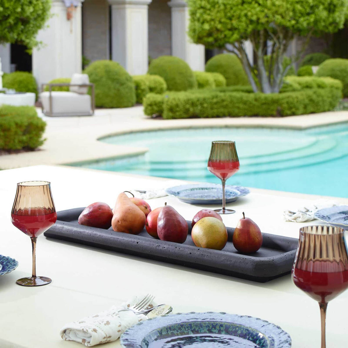 Uttermost Accessories Shadowline Indoor-Outdoor Black Tray House of Isabella UK