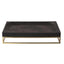 Uttermost Accessories Shadowstone Cast Black Tray House of Isabella UK