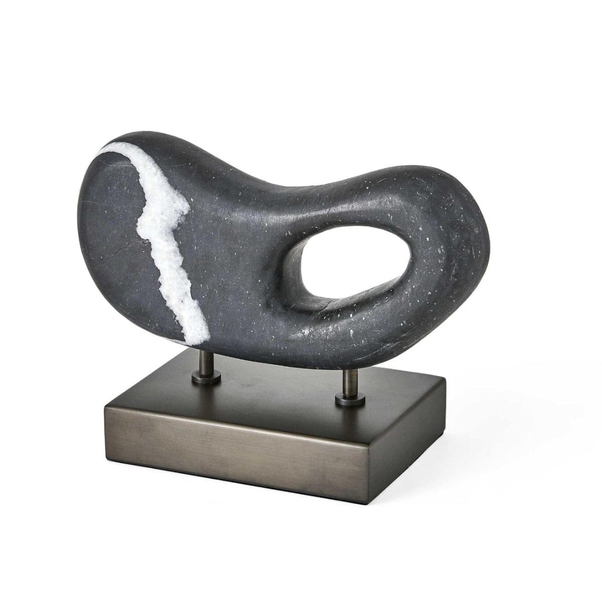 Uttermost Accessories Single Vision Sculpture in Black Marble House of Isabella UK