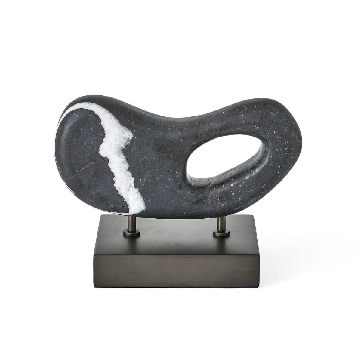 Uttermost Accessories Single Vision Sculpture in Black Marble House of Isabella UK