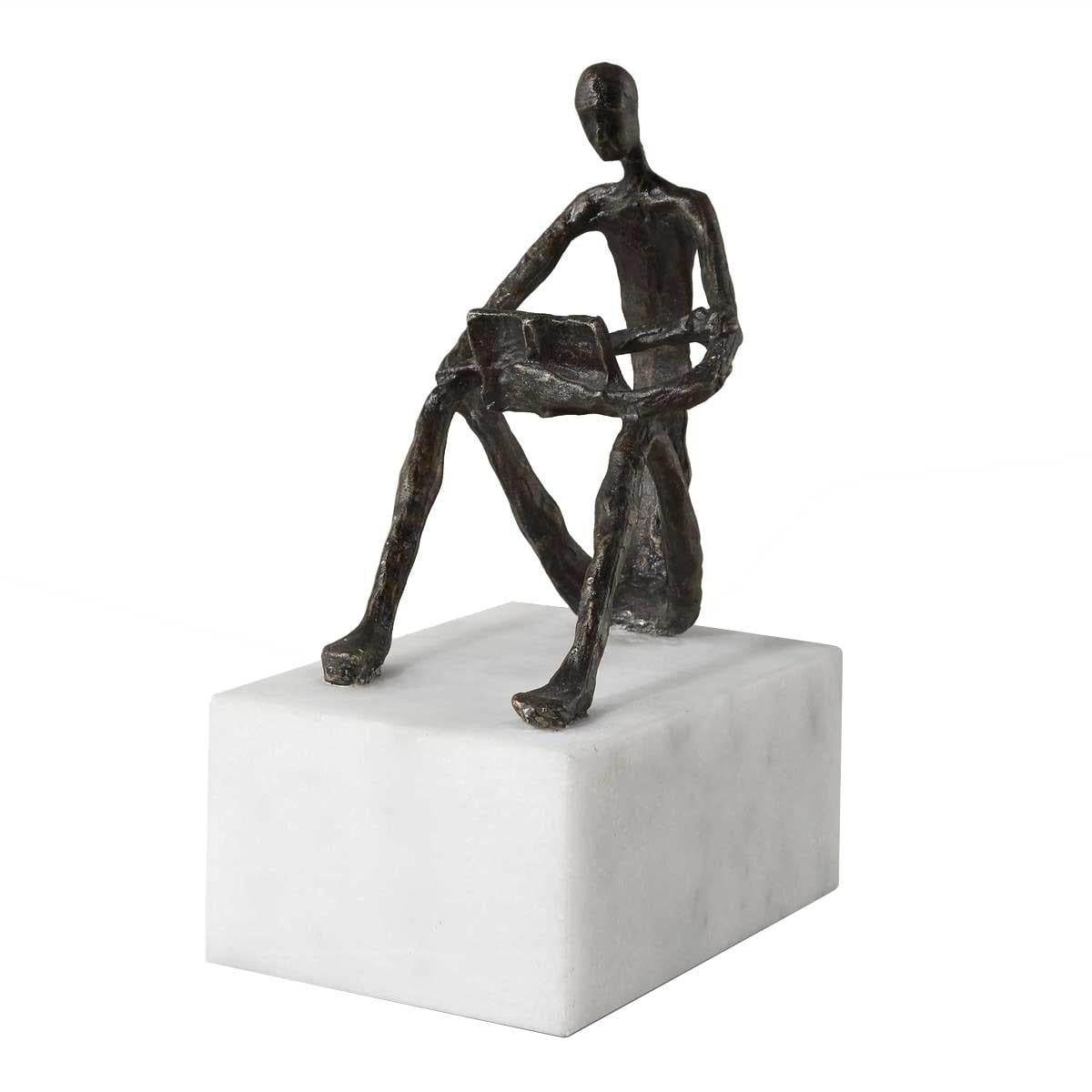 Uttermost Accessories Sit Back, Relax And Read, Iron Sculpture House of Isabella UK