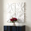 Uttermost Accessories Snowdrift Scultped White Wall Décor, Set of 4 House of Isabella UK
