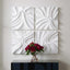 Uttermost Accessories Snowdrift Scultped White Wall Décor, Set of 4 House of Isabella UK