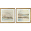 Uttermost Accessories So Golden Abstract Landscape Prints - Set of 2 House of Isabella UK