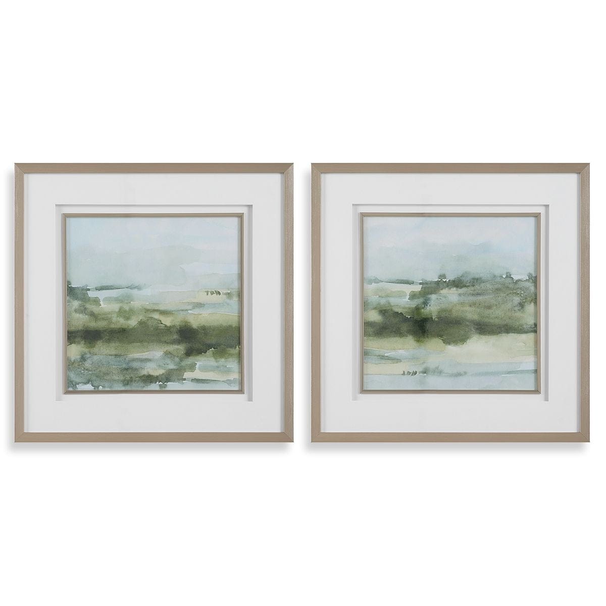 Uttermost Accessories Soft Sage Framed Prints Set of 2 House of Isabella UK