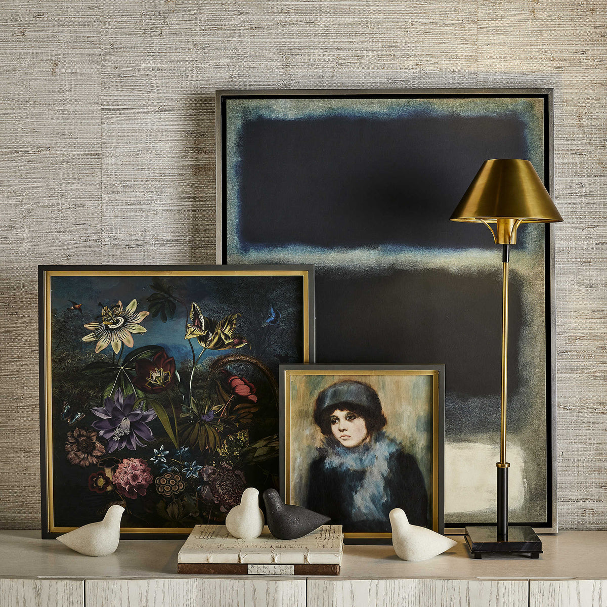 Uttermost Accessories Solstice 2 Framed Canvas House of Isabella UK