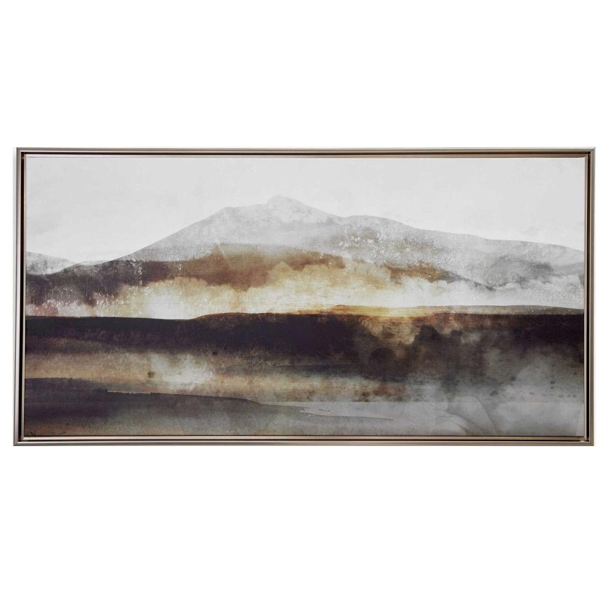 Uttermost Accessories Splash Of Land Framed Canvas House of Isabella UK