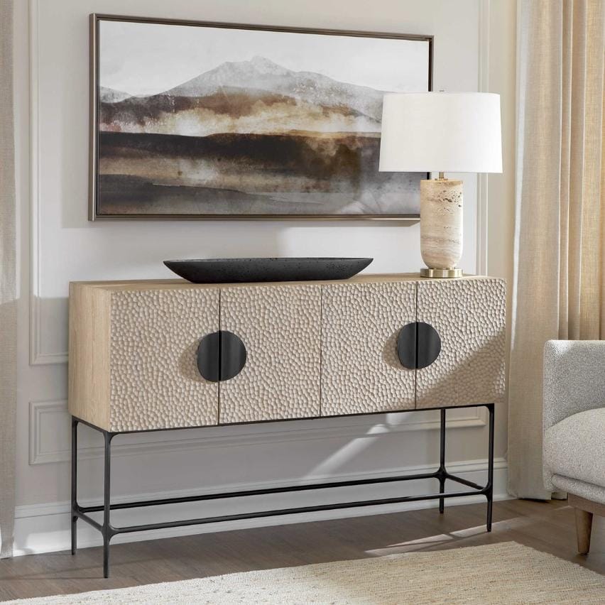 Uttermost Accessories Splash Of Land Framed Canvas House of Isabella UK