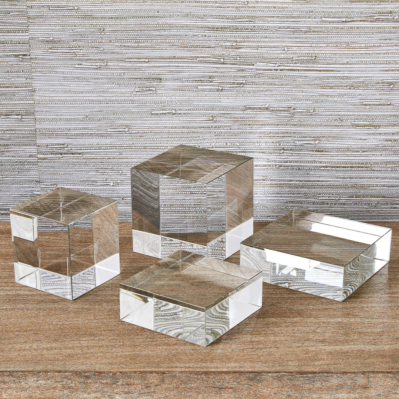 Uttermost Accessories Square Risers/sculptures, S/2 - Crystal House of Isabella UK