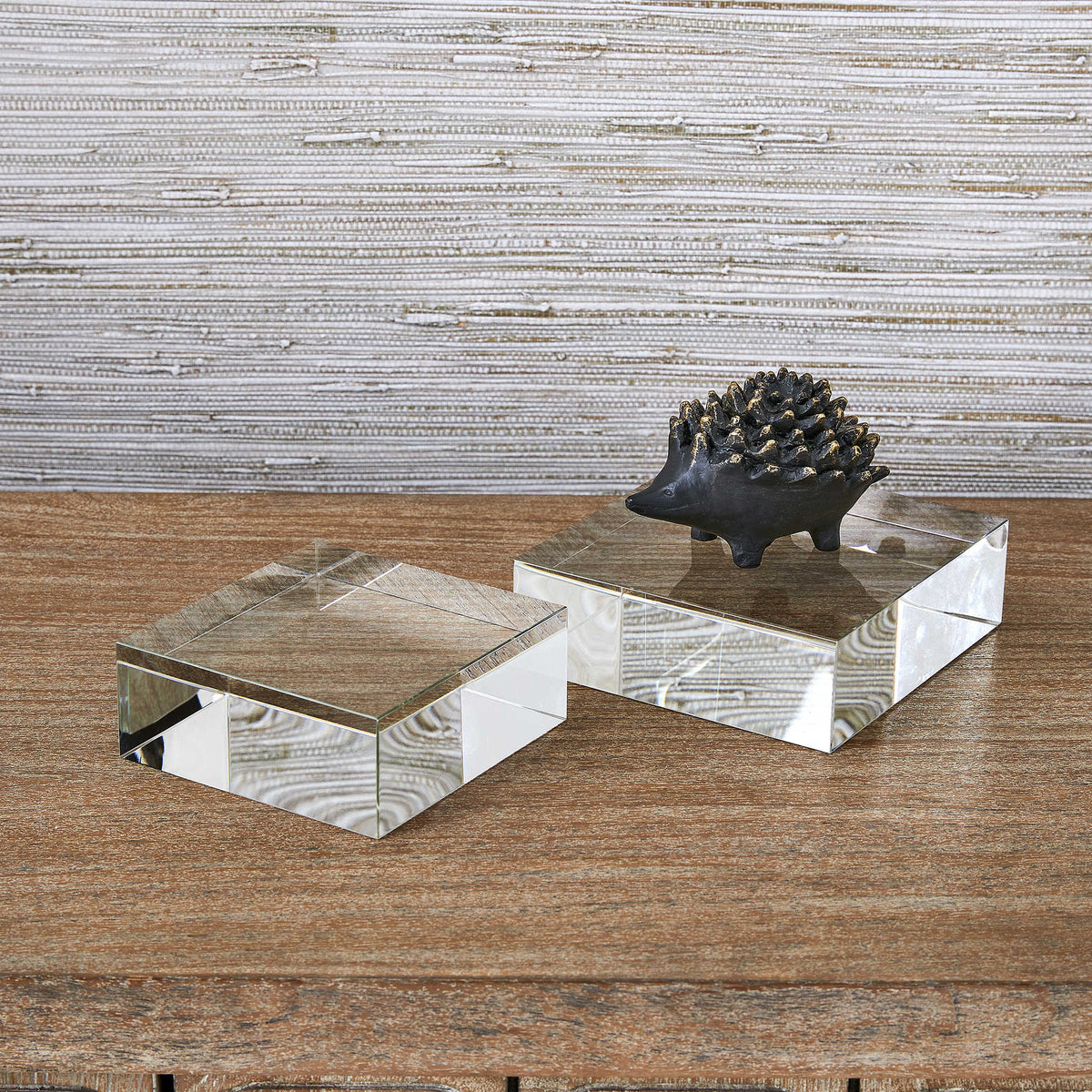 Uttermost Accessories Square Risers/Sculptures, Set of 2 - Crystal House of Isabella UK