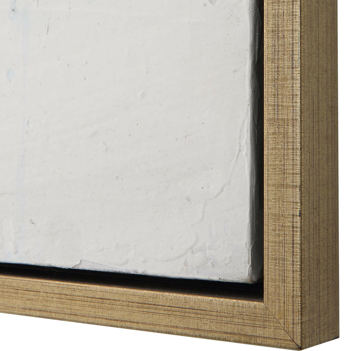 Stacked Against Hand Painted Canvas.