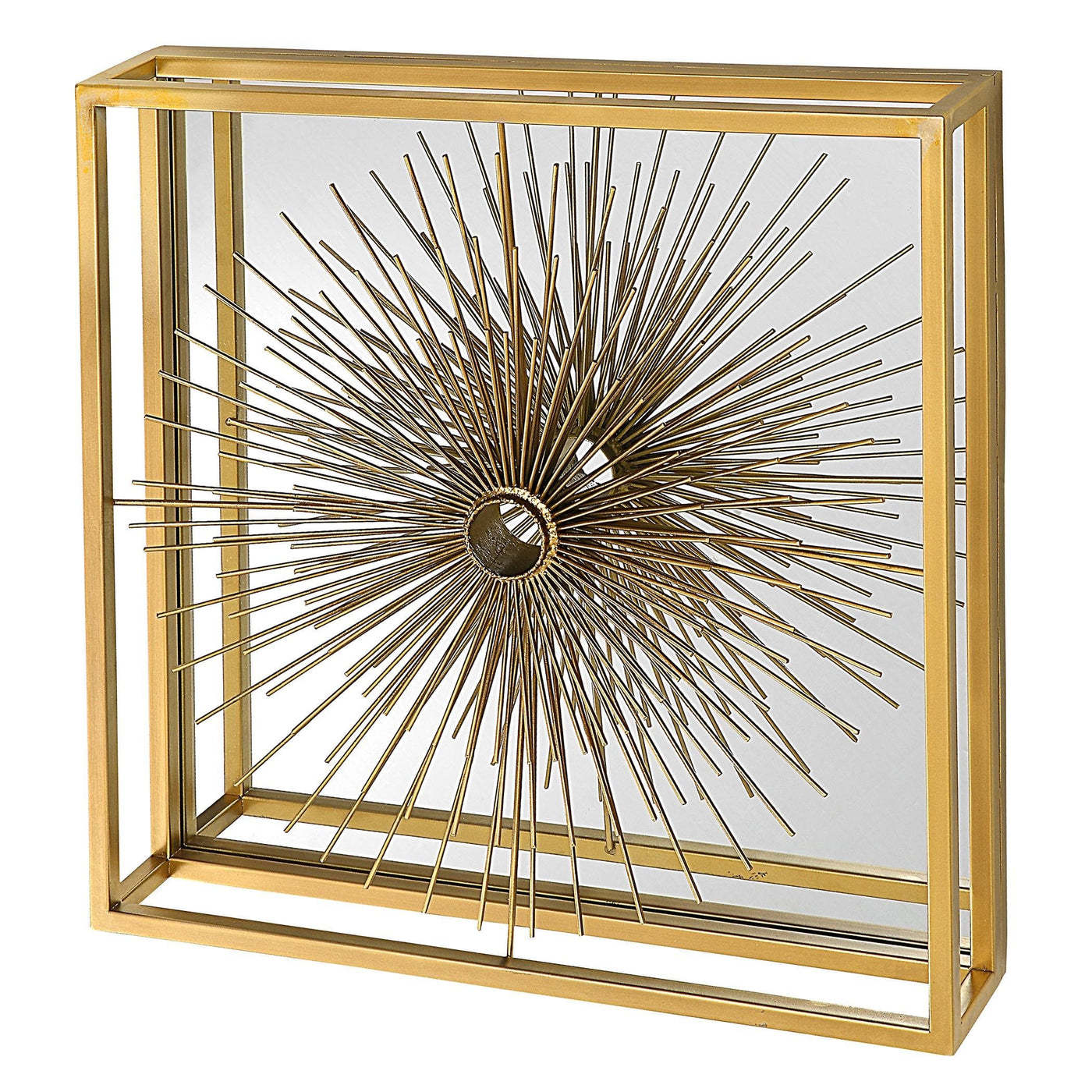 Uttermost Accessories Starlight Mirrored Brass Wall Decor House of Isabella UK