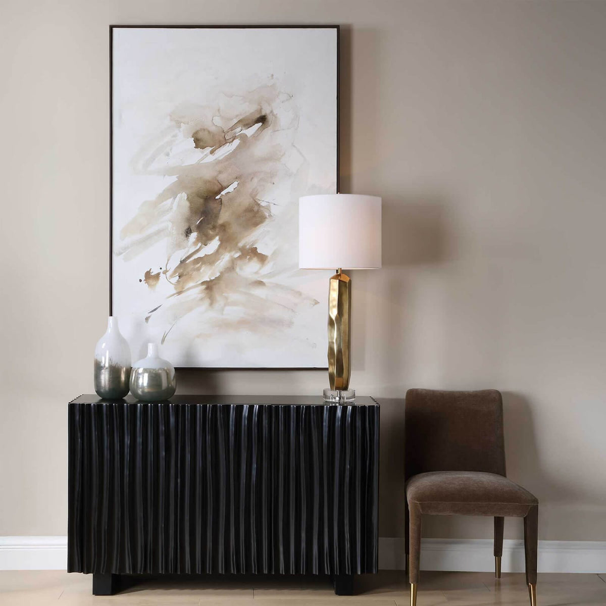 Uttermost Accessories Still Moving Abstract Painting House of Isabella UK