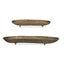 Uttermost Accessories Stratum Oval Brass Bowls Set of 2 House of Isabella UK