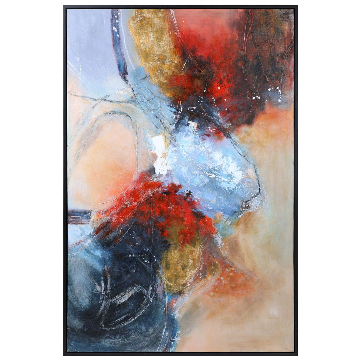 Uttermost Accessories Summer Sunset Abstract Art House of Isabella UK