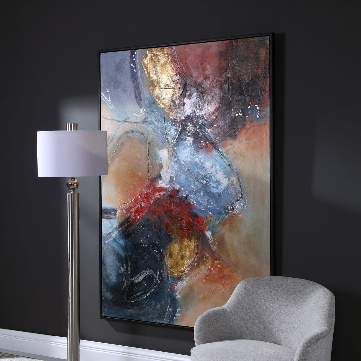 Uttermost Accessories Summer Sunset Abstract Art House of Isabella UK